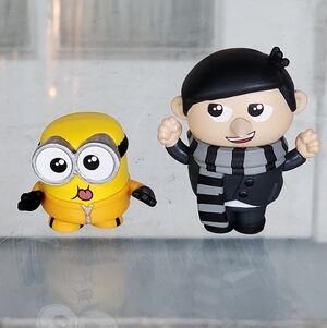 New Minions Rise Of Gru Vinyl Mistery Minis, 2020 Illumination Minions Set Of 2